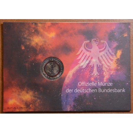 euroerme érme 5 Euro Németország 2017 Trópikus övezet (színezett UNC)