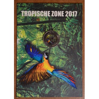 euroerme érme 5 Euro Németország 2017 Trópikus övezet (színezett UNC)