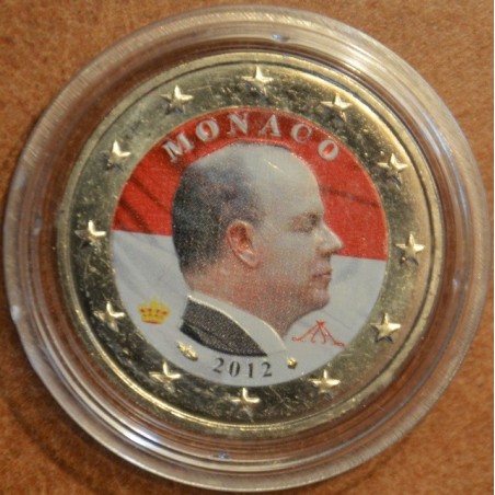 Euromince mince 2 Euro Monaco 2012 (farebná UNC)