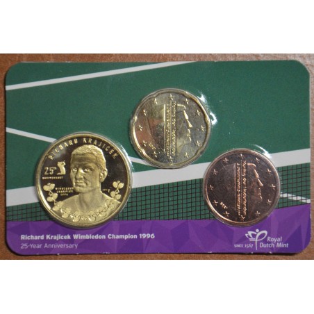 euroerme érme 5+20 cent Hollandia 2021 - Richard Krajicek (BU)