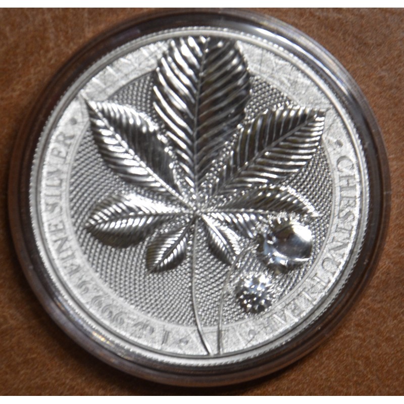 Euromince mince 5 Mark Germania 2021 - Mytické lesy: Gaštanový list...