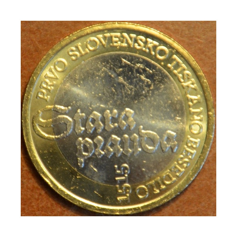 eurocoin eurocoins Commemorative coin 3 Euro Slovenia 2015 (UNC)