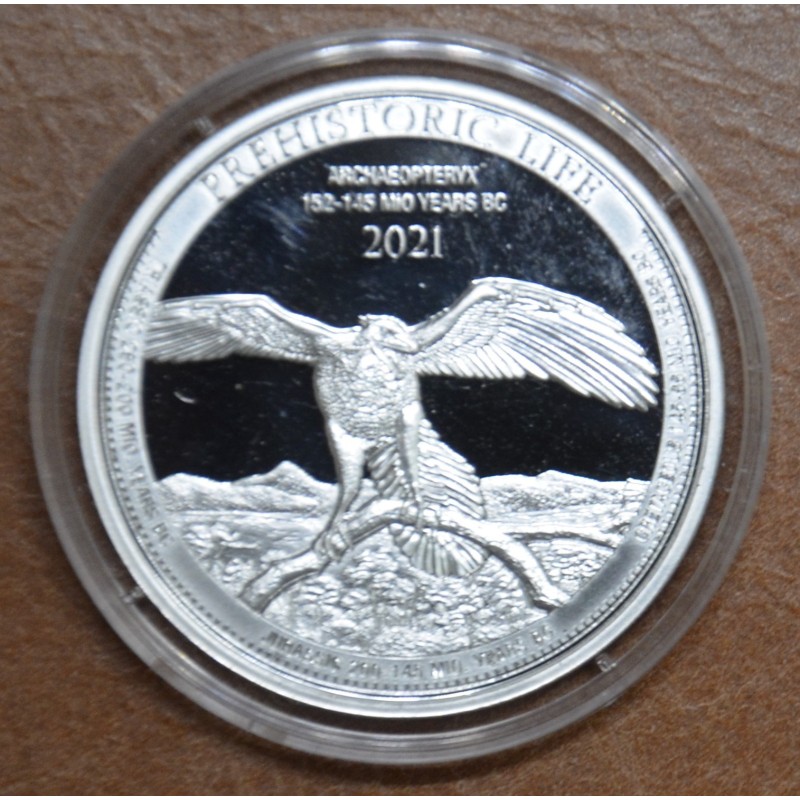euroerme érme 20 frank Kongo 2021 - Archaeopteryx (1 oz. Ag)