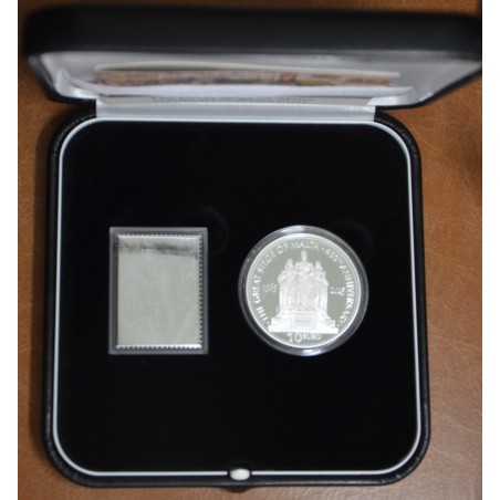 euroerme érme 10 Euro Malta 2015 - A nagy máltai harc (Proof)