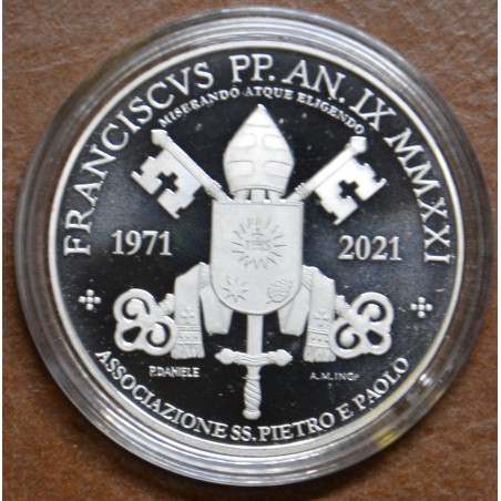 euroerme érme 5 Euro Vatikán 2021 - Szent Péter és Pál (Proof)