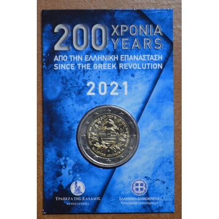 euroerme érme 2 Euro Görögország 2021 - A gorög forradalom 200. évf...