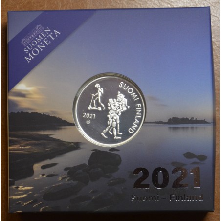 eurocoin eurocoins 20 Euro Finland 2021 - Finnish compulsory educat...