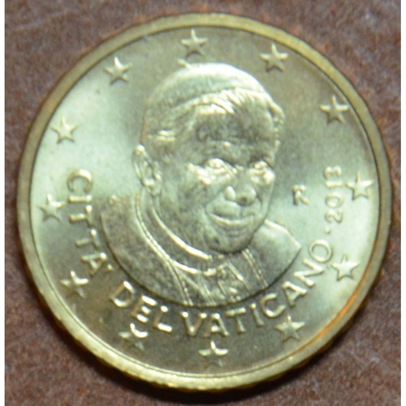 Euromince mince 10 cent Vatikán 2013 (BU)