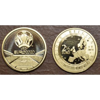 Euromince mince 2,5 Euro Belgicko 2021 - EURO 2020 (UNC)