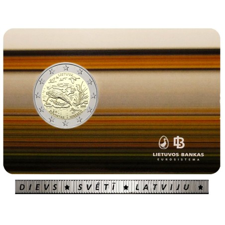 eurocoin eurocoins Error coin 2 Euro Litva 2021 - Žuvintas (BU)