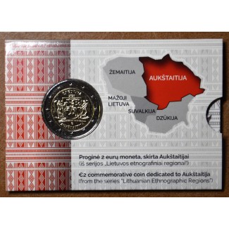 Euromince mince 2 Euro Litva 2020 - Aukštaitija (BU karta)
