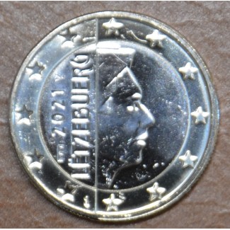 Euromince mince 1 Euro Luxembursko 2021 so značkou \\"most\\" (UNC)