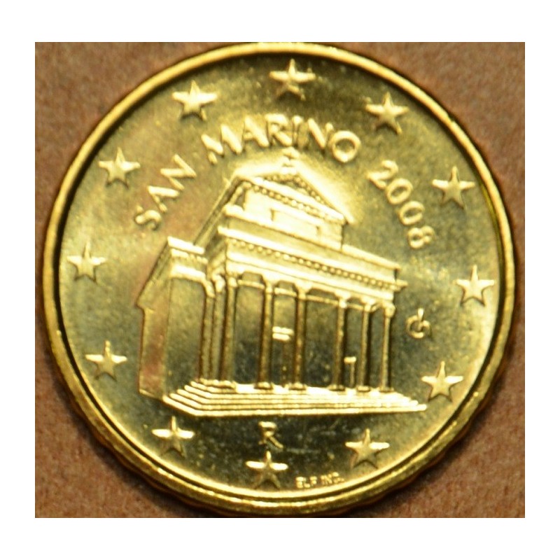 Euromince mince 10 cent San Marino 2008 (UNC)