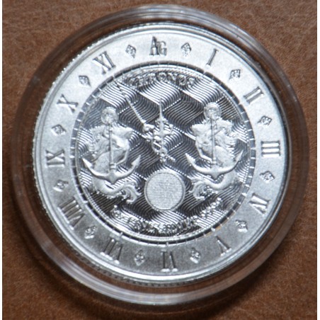 Euromince mince 5 dolárov Tokelau 2021 Chronos (1 oz. Ag)