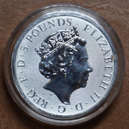 Euromince mince 5 libier Veľká Británia 2021 - Greyhound of Richmon...