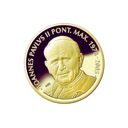 euroerme érme 5 Euro Malta 2015 - II. János Pál pápa (Proof)