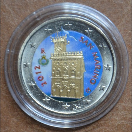 Euromince mince 2 Euro San Marino 2012 - Dom vlády (farebná UNC)