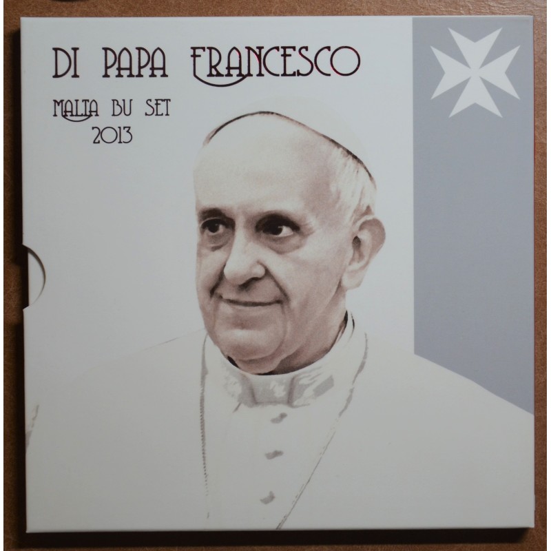 euroerme érme Málta 2013 - limitált sor - Ferenc pápa (BU)