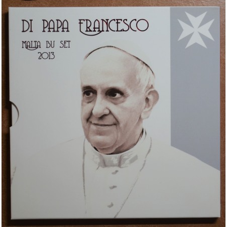 Euromince mince Malta 2013 limitovaná sada mincí \\"František\\" (BU)