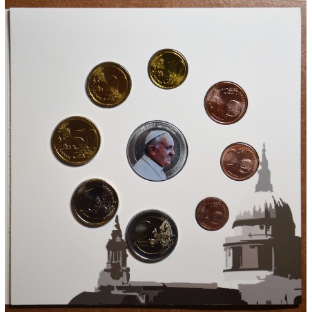 eurocoin eurocoins Malta 2013 limited set \\"Pope Franciscus\\" (BU)