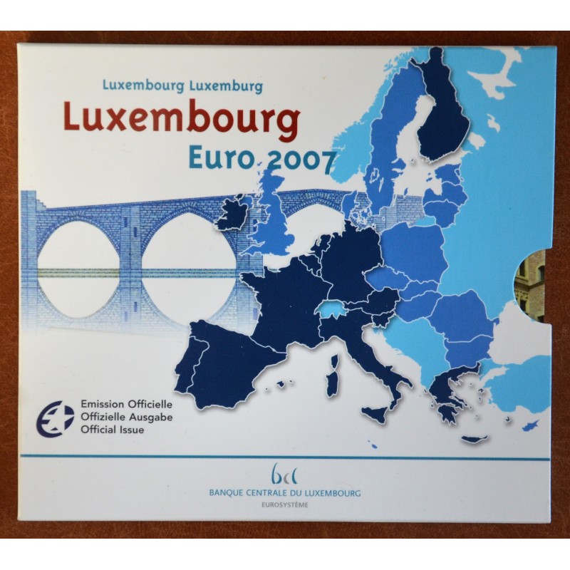 euroerme érme Luxemburg 2007 10 részes forgalmi sor (BU)