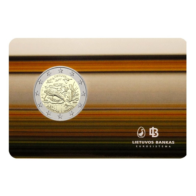Euromince mince 2 Euro Litva 2021 - Žuvintas (BU)