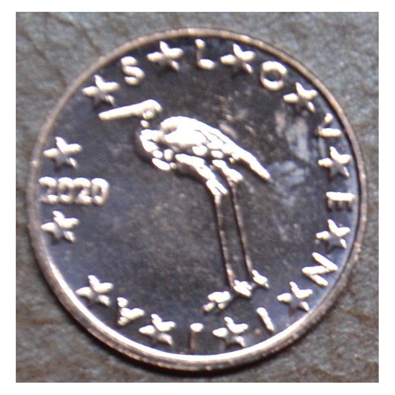 Euromince mince 1 cent Slovinsko 2020 (UNC)