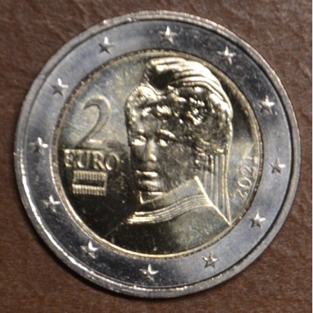 Euromince mince Poškodená 2 Euro Rakúsko 2021 (UNC)
