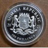Euromince mince 100 Shillings Somálsko 2021 - Slon (1 oz Ag)