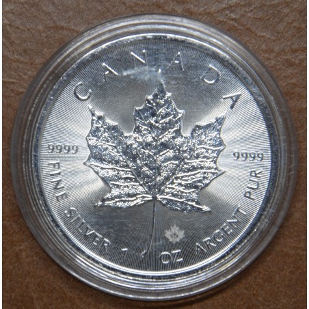 eurocoin eurocoins 5 dollars Canada 2021 Maple leaf (1 oz. Ag)