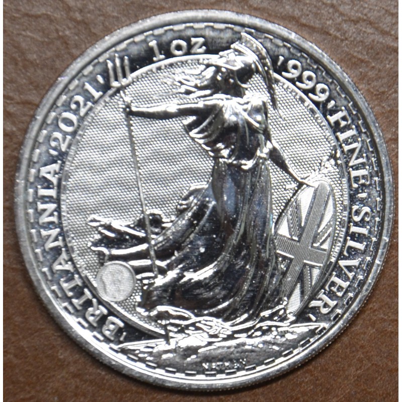 eurocoin eurocoins 2 pounds Great Britain 2021 Britannia (1 oz. Ag)