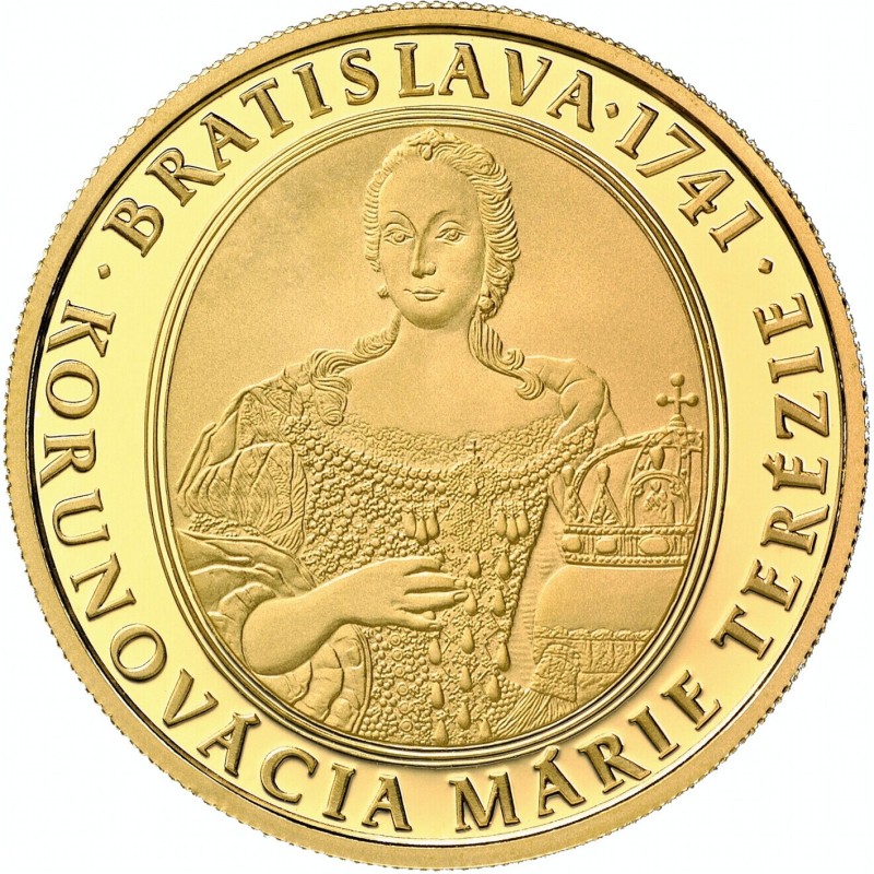 Euromince mince 100 Euro Slovensko 2016 Maria Terezia (Proof)