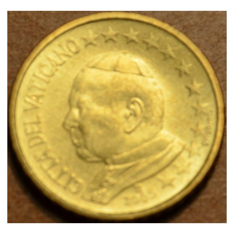 Euromince mince 10 cent Vatikán Ján Pavol II 2005 (BU)