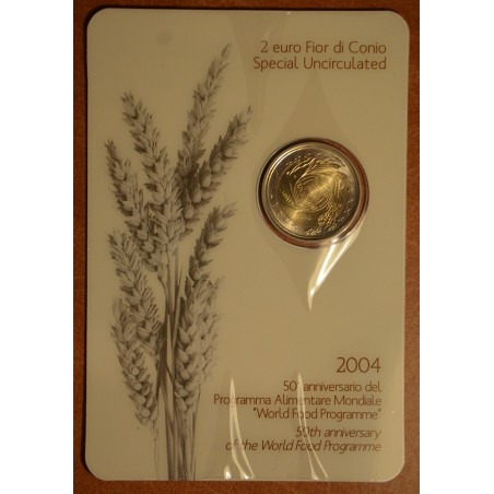eurocoin eurocoins 2 Euro Italy 2004 - Fifth Decade of the World Fo...