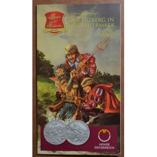 Euromince mince 10 Euro Rakúsko 2010 Erzberg (BU)