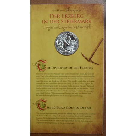 eurocoin eurocoins 10 Euro Austria 2010 Erzberg (BU)