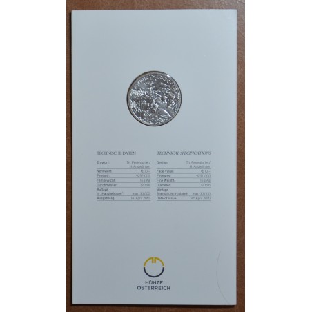 eurocoin eurocoins 10 Euro Austria 2010 Erzberg (BU)