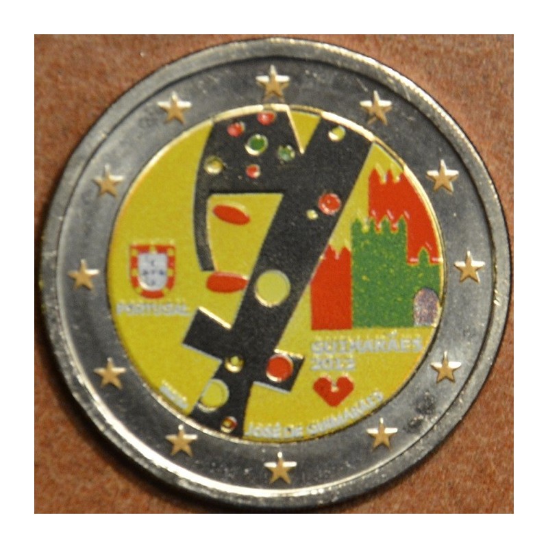 eurocoin eurocoins 2 Euro Portugal 2012 - Guimarães - Capital Europ...