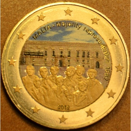 eurocoin eurocoins 2 Euro Malta 2012 - 1887 Majority Representation...