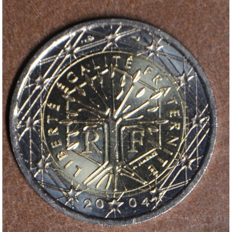 Euromince mince 2 Euro Francúzsko 2004 (UNC)