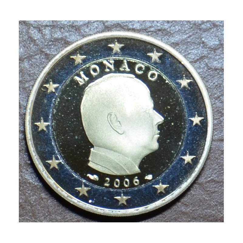 Euromince mince 2 Euro Monaco 2006 (Proof)