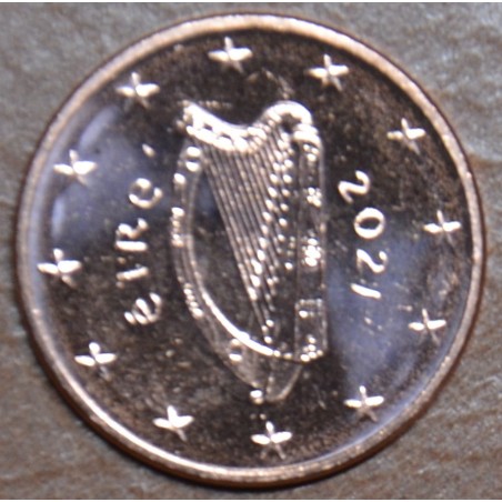 Euromince mince 1 cent Írsko 2021 (UNC)