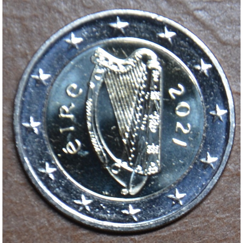 Euromince mince 2 Euro Írsko 2021 (UNC)