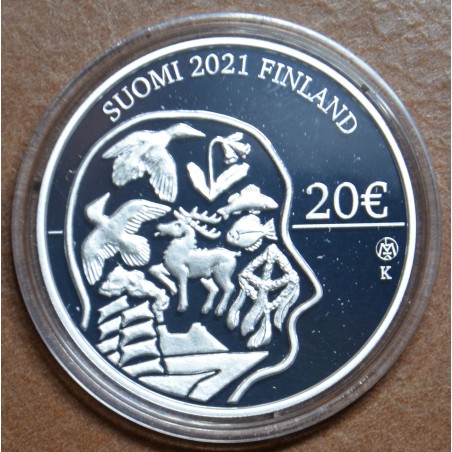 euroerme érme 20 Euro Finnország 2021 - Aland (Proof)
