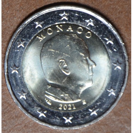 Euromince mince 2 Euro Monaco 2021 (UNC)
