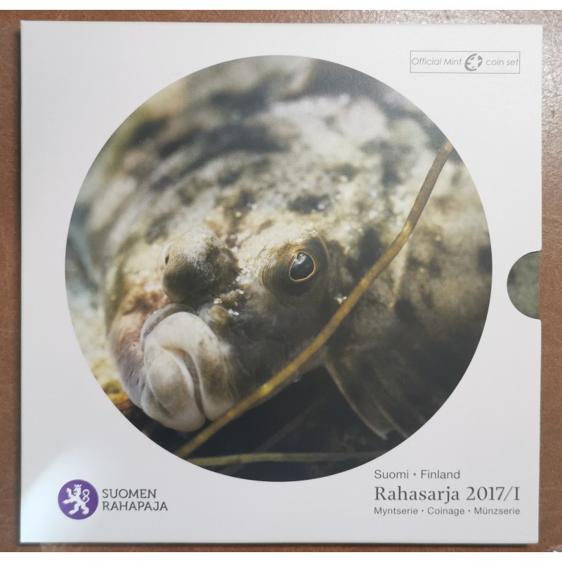 euroerme érme Finnország 2017 I. 8 részes forgalmi sor (BU)