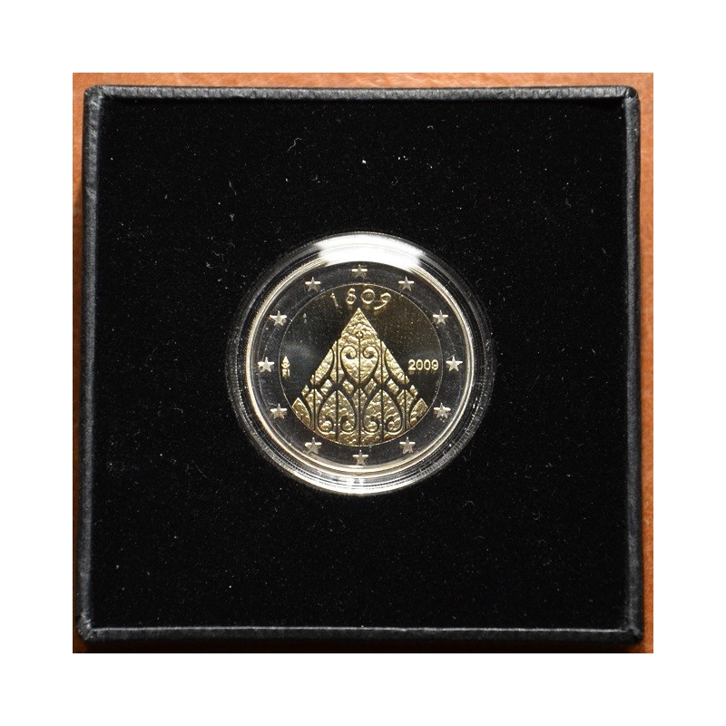 eurocoin eurocoins 2 Euro Finland 2009 - 200 years of Finnish auton...