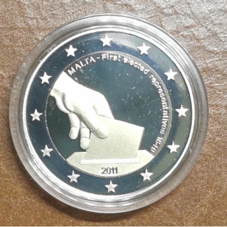 euroerme érme 2 Euro Málta 2011 - Málta történelme: az első, 1849-e...