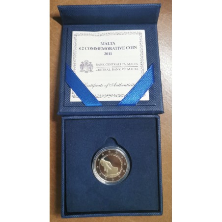 eurocoin eurocoins 2 Euro Malta 2011 - Constitutional history – fir...