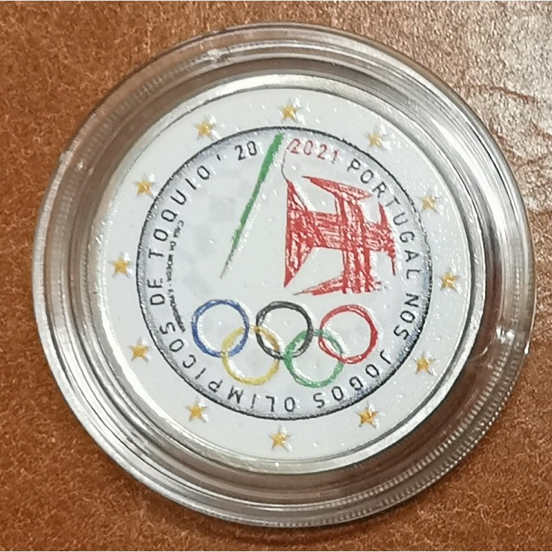 eurocoin eurocoins 2 Euro Portugal 2021 - Tokyo Olympic Games (colo...
